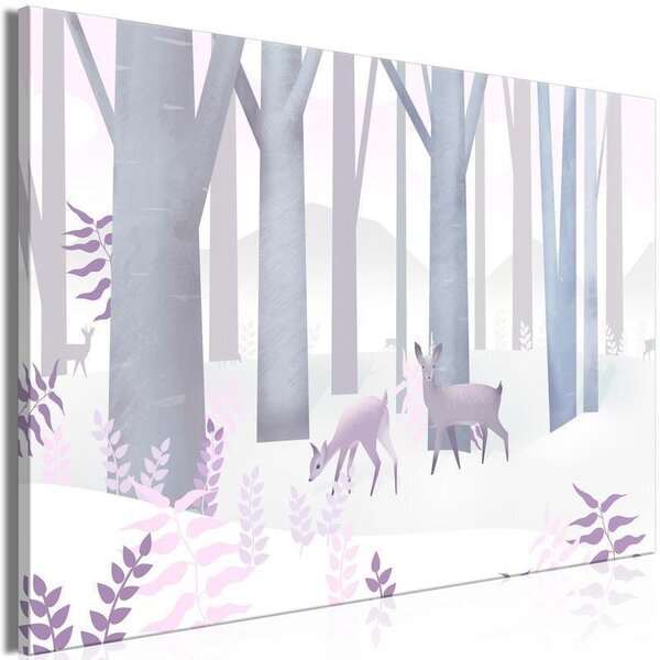 Quadro - Fairy-Tale Forest (1 Part) Vertical - Second Variant
