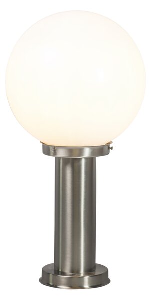Lampione da esterno moderno acciaio inox 50 cm - SFERA