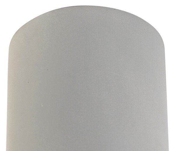 Set di 4 faretti da soffitto rustici rotondi in cemento - Deep