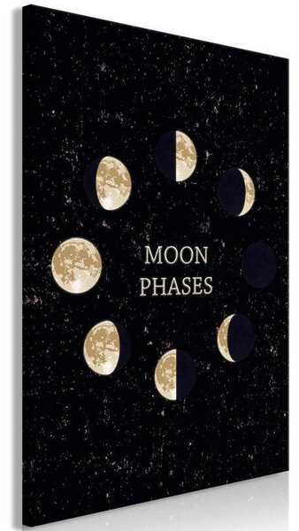 Quadro - Lunar Cycle (1 Part) Vertical