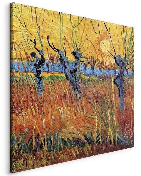 Quadro - Willows at Sunset