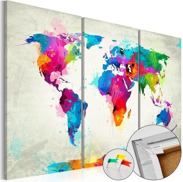 Quadro di sughero - Colourful Expression