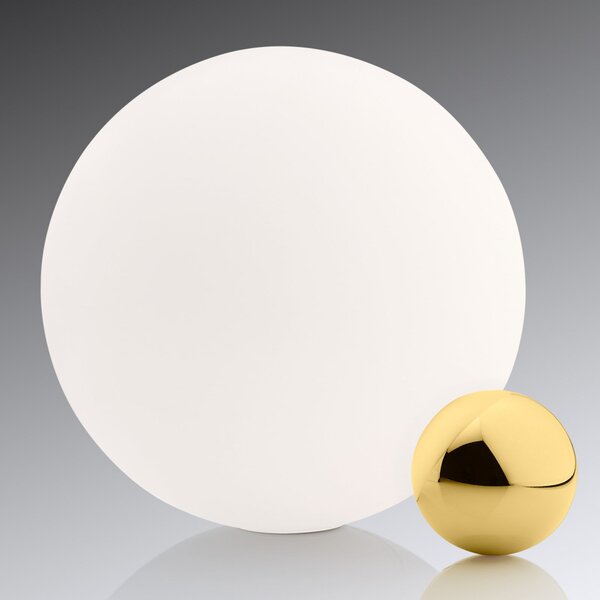 Lampade da tavolo FLOS, COPYCAT, dimmerabile, Bianco, Soggiorno, Vetro, Design