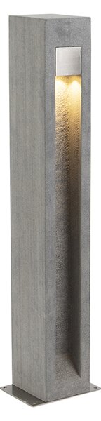 Lampione moderno esterno grigio 70 cm - SNEEZY