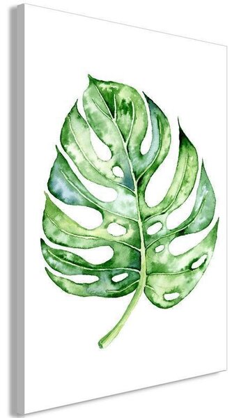 Quadro - Watercolor Monstera (1 Part) Vertical