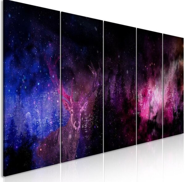 Quadro - Deer Galaxy (5 Parts) Narrow