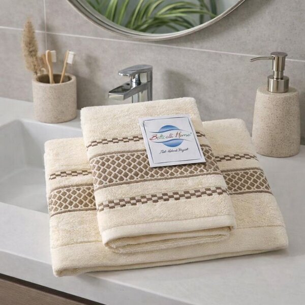 Set Asciugamani viso e ospite Botticelli Home Posillipo