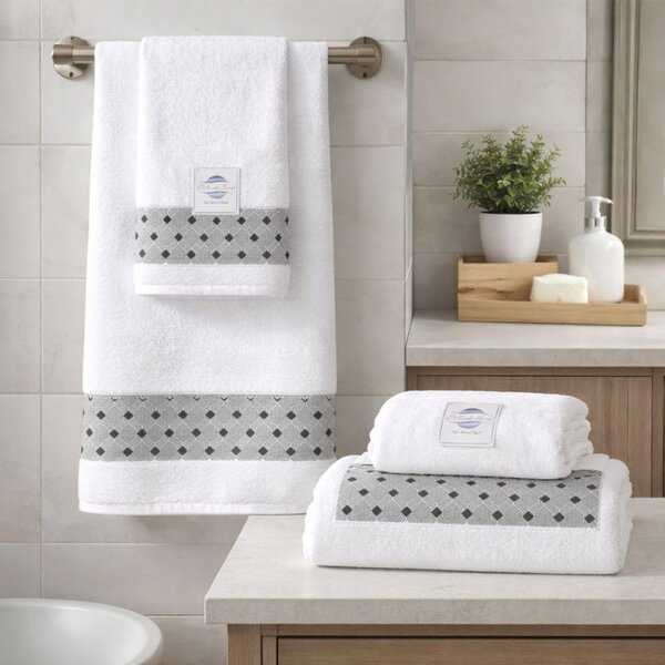 Set Asciugamani Viso Ospite e Telo bagno Botticelli Home Tulum