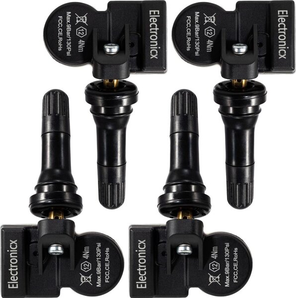 Sensori Pressione Pneumatici Valvola Gomma Forthing 5 2026-2026 Sensore Pressione Pneumatici Set