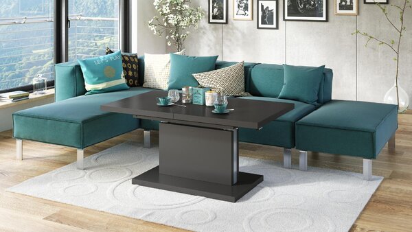 Tavolino di design Tavolo Aston allungabile in altezza da 120 a 200 cm Tavolo da pranzo