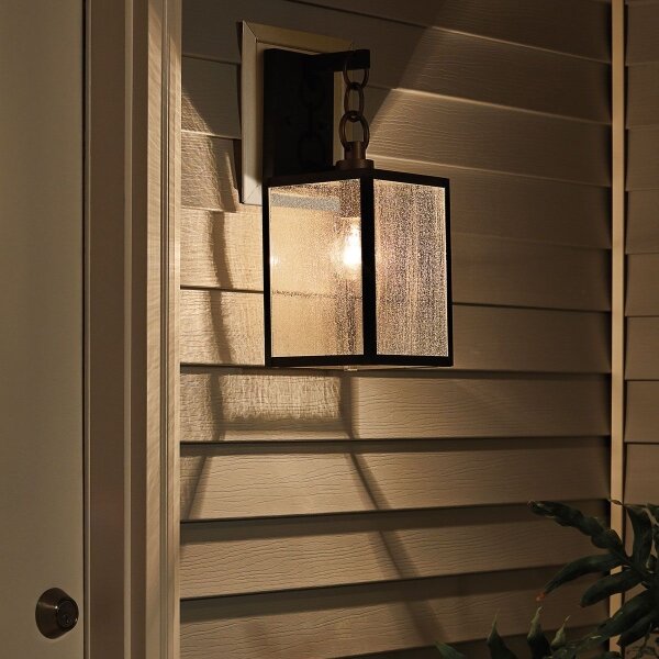 Quintiesse QN-LAHDEN2-M-WZC-lampada da esterno LAHDEN M 1xE27/60W/230V IP44 nero/oro