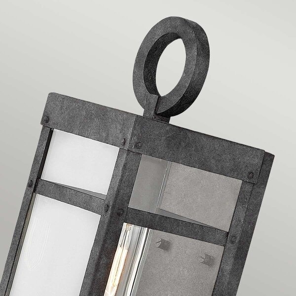 Quintiesse QN-PORTER-S-DZ - Applique da esterno PORTER S 1xE27/60W/230V IP44 nero