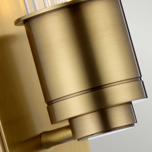 Quintiesse QN-WELLINGTON1-AB-Applique da bagno WELLINGTON 1xE27/60W/230V IP44 finitura oro