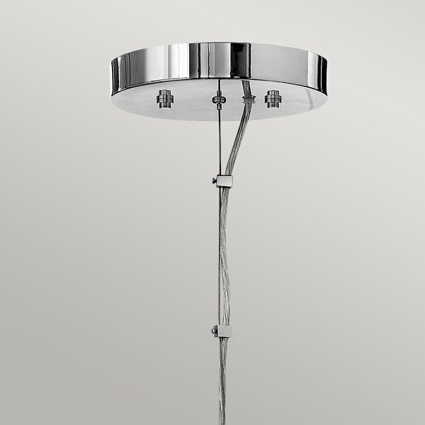 Quintiesse QN-MONDO8 - Lampadario LED a sospensione su cavo MONDO 8xG9/3W/230V finitura cromo lucido