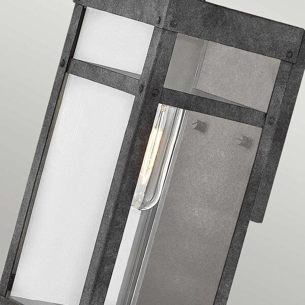 Quintiesse QN-PORTER-S-DZ - Applique da esterno PORTER S 1xE27/60W/230V IP44 nero