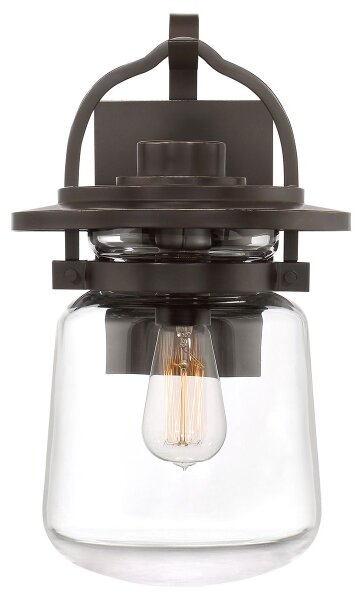 Quintiesse QN-LASALLE-M-WT-lampada da parete per esterni LASALLE M 1xE27/60W/230V IP44 bronzo