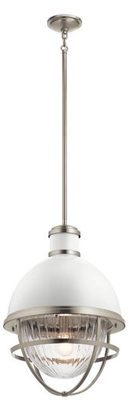 Quintiesse QN-TOLLIS-P-BN - Lampadario a stelo TOLLIS 1xE27/40W/230V cromo opaco