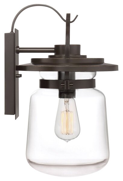 Quintiesse QN-LASALLE-M-WT-lampada da parete per esterni LASALLE M 1xE27/60W/230V IP44 bronzo