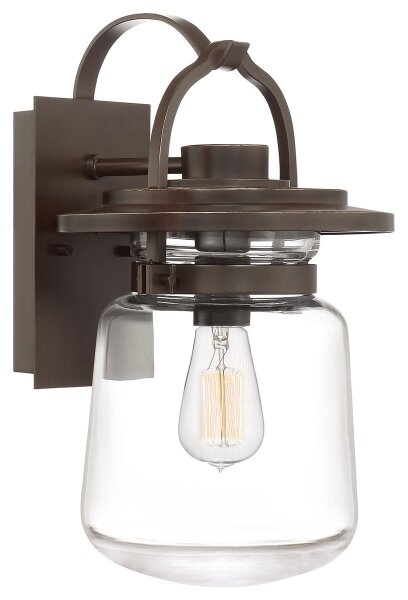 Quintiesse QN-LASALLE-M-WT-lampada da parete per esterni LASALLE M 1xE27/60W/230V IP44 bronzo