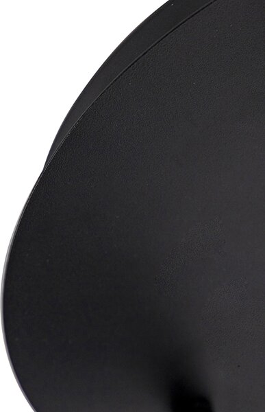 Faretto da bagno moderno nero 3 luci IP44 - Ducha