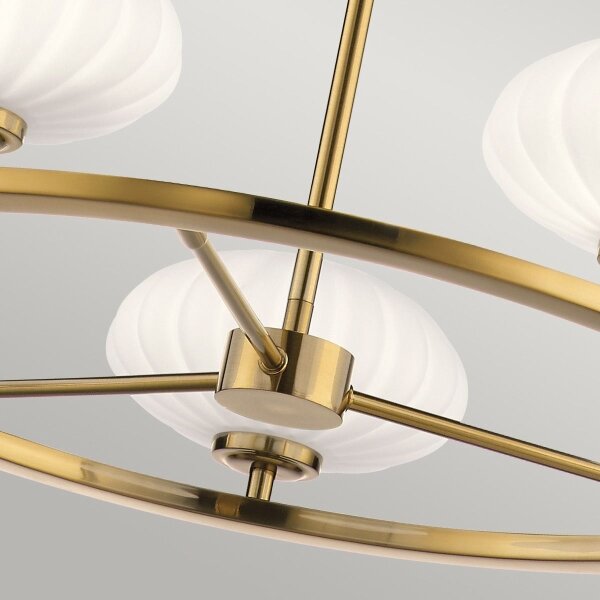 Quintiesse QN-PIM5-FXG -LED Lampadario da bagno su asta PIM 5xG9/3W/230V IP44 dorato