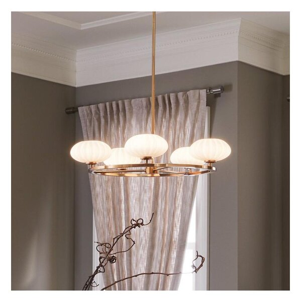 Quintiesse QN-PIM5-FXG -LED Lampadario da bagno su asta PIM 5xG9/3W/230V IP44 dorato