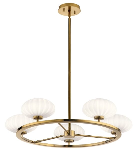 Quintiesse QN-PIM5-FXG -LED Lampadario da bagno su asta PIM 5xG9/3W/230V IP44 dorato