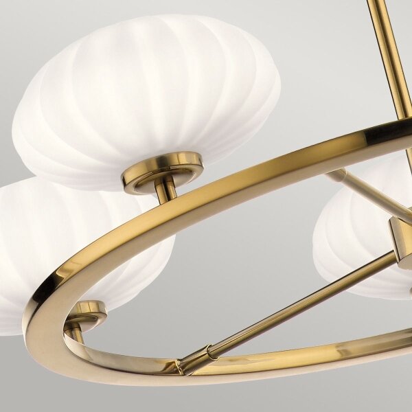 Quintiesse QN-PIM5-FXG -LED Lampadario da bagno su asta PIM 5xG9/3W/230V IP44 dorato