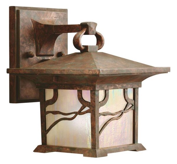 Quintiesse QN-MORRIS-S - Lampada da parete esterna MORRIS S 1xE27/60W/230V IP44 bronzo