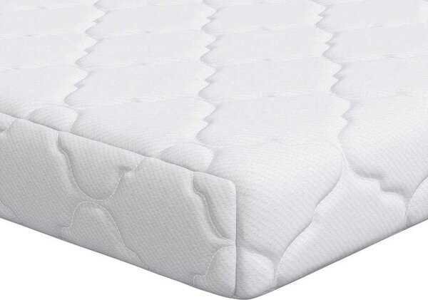 Materasso Bianco 60 x 120 cm Tessuto Jacquard