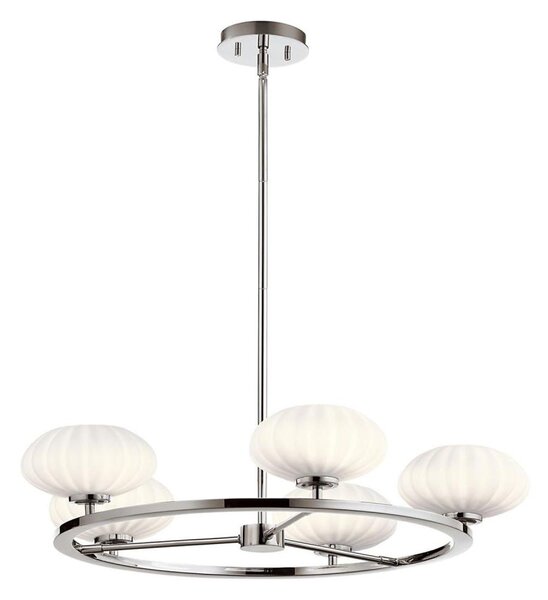 Quintiesse QN-PIM5-PC -LED Lampadario su asta per bagno PIM 5xG9/3W/230V IP44 cromo lucido