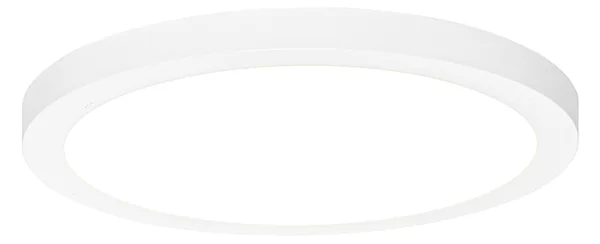 Faretto da superficie o da incasso bianco 30 cm incl. LED Dimmerabile a 3 livelli con interruttore DIP - Trans