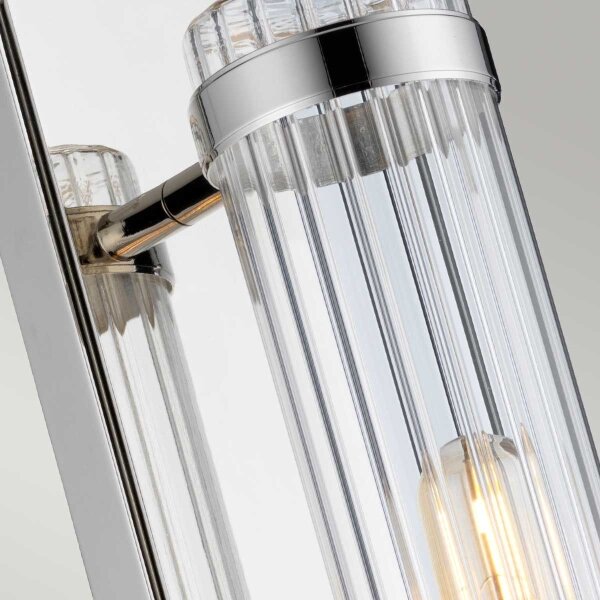 Quintiesse QN-WELLINGTON1-PC- Applique da bagno WELLINGTON 1xE27/60W/230V IP44 cromo
