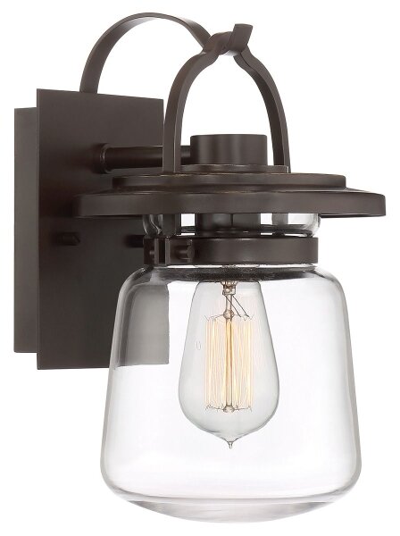 Quintiesse QN-LASALLE-S-WT Lampada da parete per esterni LASALLE S 1xE27/60W/230V IP44 bronzo