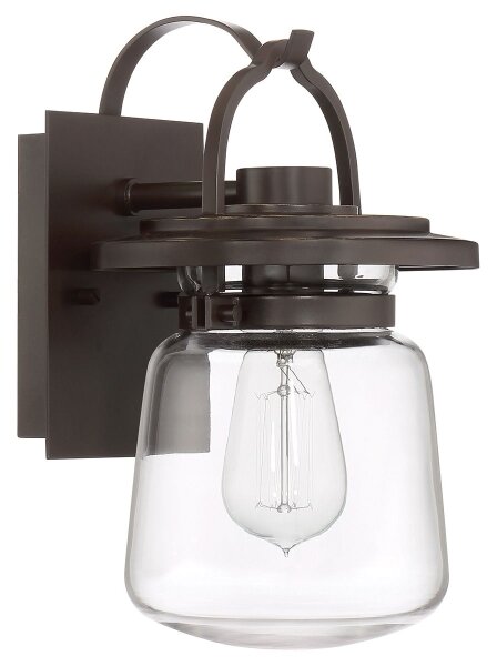 Quintiesse QN-LASALLE-S-WT Lampada da parete per esterni LASALLE S 1xE27/60W/230V IP44 bronzo