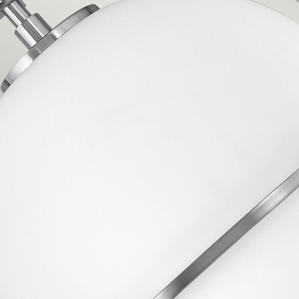 Quintiesse QN-SOMERSET-F-O-BN - Plafoniera SOMERSET 1xE27/60W/230V con finitura cromata
