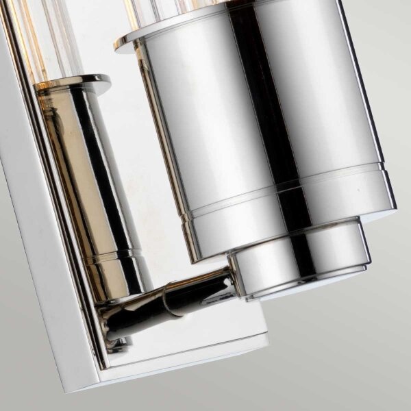 Quintiesse QN-WELLINGTON1-PC- Applique da bagno WELLINGTON 1xE27/60W/230V IP44 cromo