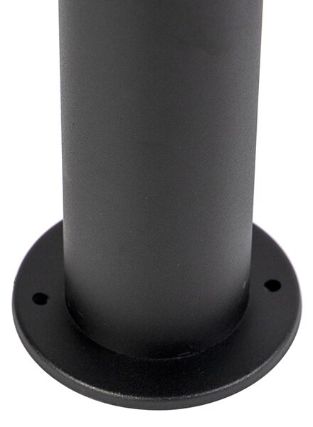 Lampada da esterno moderna nera 100 cm IP44 con LED - Roxy