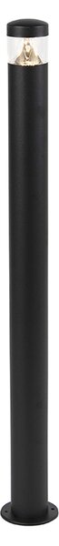 Lampioncino moderno nero 100cm IP44 LED - ROXY
