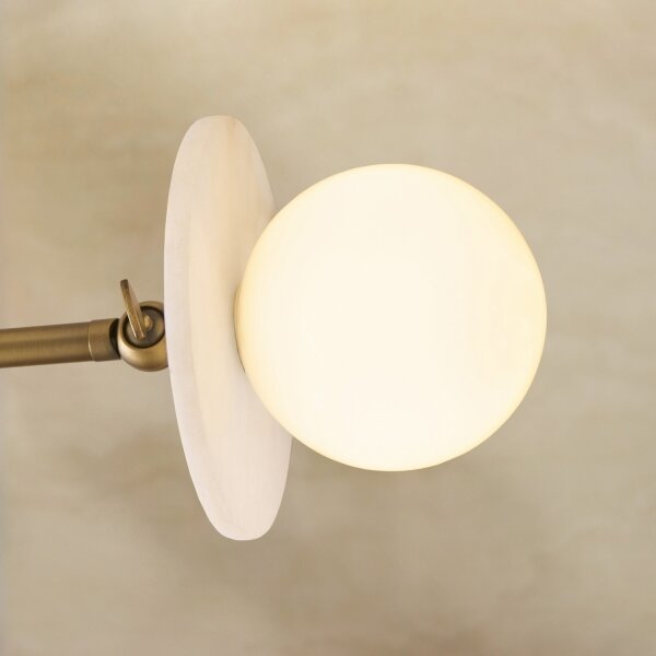 Endon 120036 - Lampadario a stelo CERCHIO 3xG9/5W/230V ottone