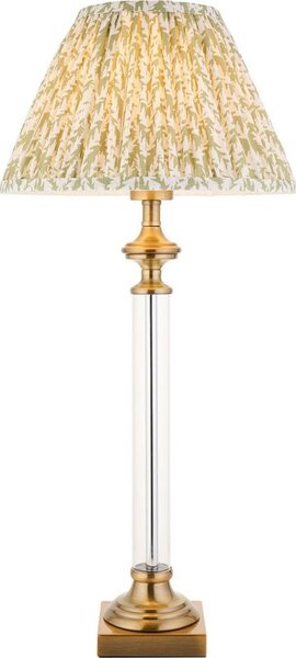 Endon 122515 - Lampada da tavolo AVEBURY 1xE27/10W/230V ottone/verde
