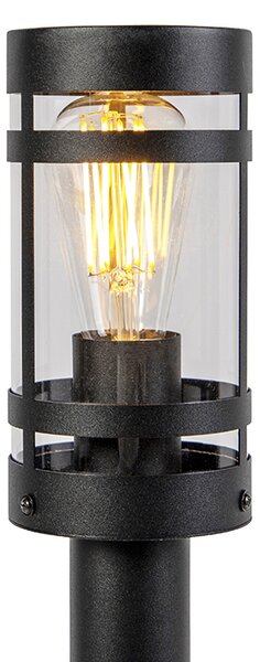 Lampioncino esterno moderna nero 80 cm IP44 - GLEAM