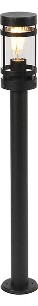 Lampioncino esterno moderna nero 80 cm IP44 - GLEAM
