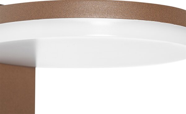 Lampada da parete per esterni moderna marrone ruggine incl. LED IP54 - Esmee