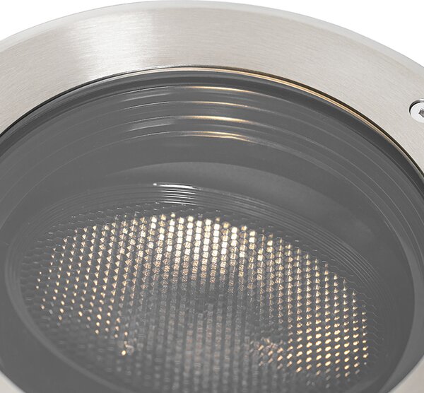 Set di 6 faretti da terra in acciaio AR111 orientabili IP65 - Delux Honey