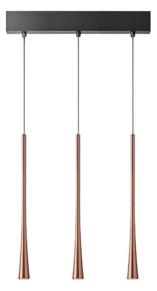 Lampadario classico gea luce dafne s3p fda3pr led oro alluminio - Gea Luce