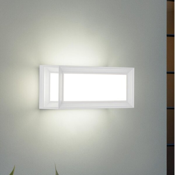Brilagi - Lampada da parete LED per esterni PARKER LED/12W/230V bianca IP44