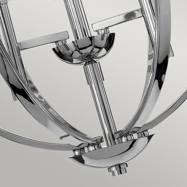Quintiesse QN-MONDO3 - Lampadario LED a sospensione con cavo MONDO 3xG9/3W/230V, finitura cromo lucido