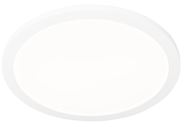 Plafoniera rotonda bianca 40cm dimmerabile 3 stati LED IP44 - STEVE