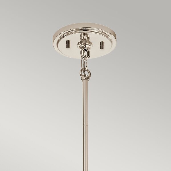 Quintiesse QN-MARILYN-MP-Lampadario su asta MARILYN 1xE27/60W/230V cromo lucido/nero